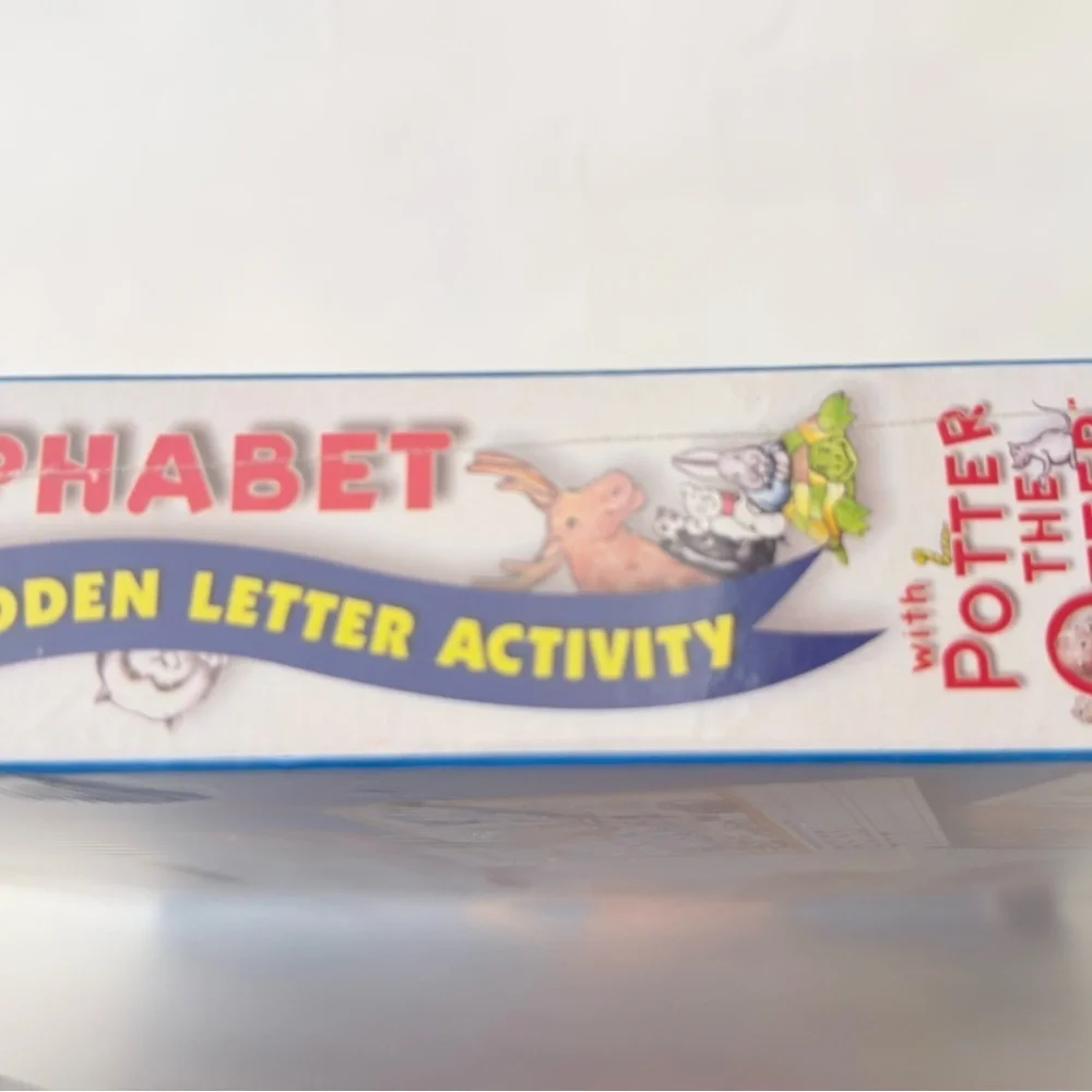 Potter The Otter & Friends Alphabet Hidden Letter Activity Set 1999 NEW Sealed